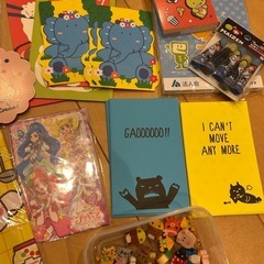 便箋、メモ帳、ポチ袋、ハガキなどの画像