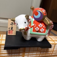 うし置き物の画像