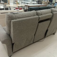 リユースのサカイ栃木店★ジモティ割あり★  電動ソファー モカ W188×D89～×H93 クリーニング済み TC11781の画像