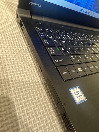 東芝B65/J i3第7世代メモリ8GB Win11HDD500 15.6インチ