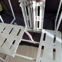 ふたつセット 収納棚 クローゼット・押入れラック 高さ63cmの画像