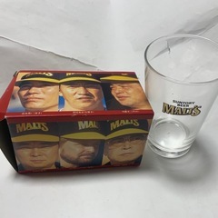 昭和レトロ　サントリー モルツ ビールグラスの画像