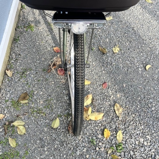 Panasonic ビビ・DX 26型 電動アシスト モスグリーン カゴ有 (leav