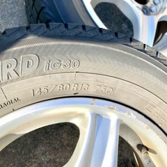 スタッドレスタイヤ　ヨコハマアイスガード145/80R13 の画像