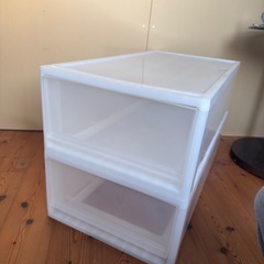 【無料】収納ケース2個セット の画像