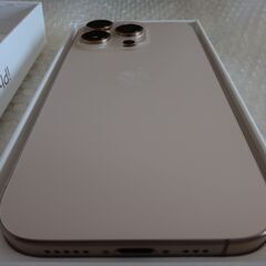 【中古美品】iPhone 16 Pro デザートチタニウム 128GB 95% 付属品ありの画像