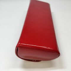 メガネケース女性用(新感覚メタリック調レッドカラー)￥950の画像