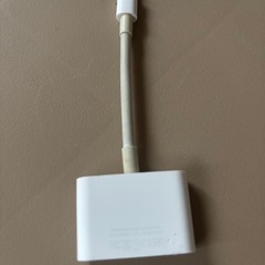 Apple純正　HDMIライトニングケーブル　の画像
