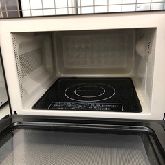 【ドリーム川西店御来店限定】 ☆ジモティー見たよ♪割引☆ニトリ　電子レンジ　クリーニング済み【2125560000037454】の画像