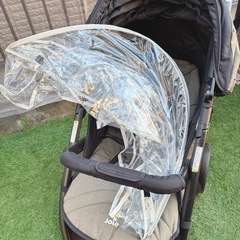 カトージ　joie 三輪バギー　レインカバー付の画像