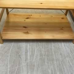 【リサイクルサービス八光】幅86cm　無印良品　パイン材ユニットシェルフ・ワードローブの画像