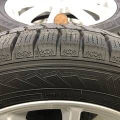 ハスラー　スタッドレスタイヤの画像