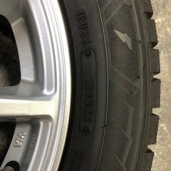 ハスラー　スタッドレスタイヤの画像