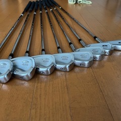 ゴルフアイアンセット　8本三浦技研　名器　PP90014番アイアンからAWまでの画像