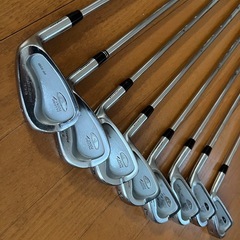 ゴルフアイアンセット　8本三浦技研　名器　PP90014番アイアンからAWまでの画像