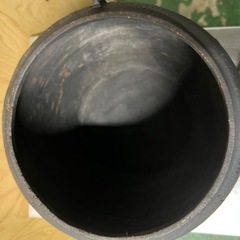 鉄製火消し壺 ②の画像