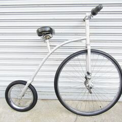 激レア 珍品 純国産 1970年代 マルイシ オーディナリー ペニーファージング 昭和レトロ だるま車 達磨 ダルマ自転車 ハイホイールバイク 旧車 丸石自転車 MADE IN JAPANの画像