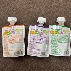 はじめてのベビーフード　3種3個の画像