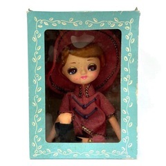 ポーズ人形 昭和レトロ 当時物の画像