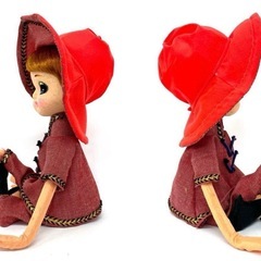 ポーズ人形 昭和レトロ 当時物の画像