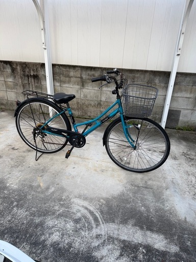 6段変速 ママチャリ 27インチ (トリ) 上道の自転車の中古あげます