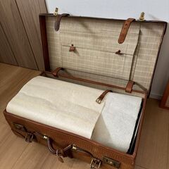 ✨【一点物！存在感抜群】深まる味わいヴィンテージレザートランクケース✨の画像