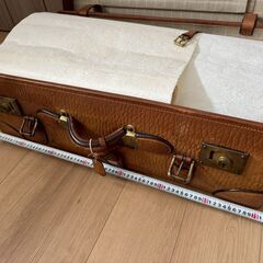 ✨【一点物！存在感抜群】深まる味わいヴィンテージレザートランクケース✨の画像
