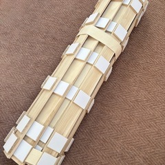 【すのこ*シングル用*収納バンド付き】美品*使用期間半年未満の画像