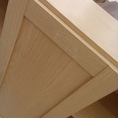 リユースのサカイ栃木店★ジモティ割あり★  本棚 ライトブラウン W113.5×D31.5×H99.5 クリーニング済み TC11788の画像