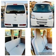 走行15万 パワーウィンドウ 4ATキーレス ETC ハイゼット 車検2年  Bカメ ドラレコの画像