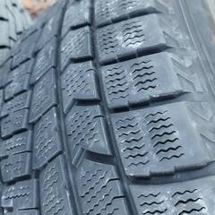 スタッドレス195/65R15 当方6県無料配送対応‼️爆安‼️最終値下げ‼️②超超超バリ溝❗ 国産タイヤ‼️ アルミ付き 国産 タイヤ !!　スタッドレス の画像