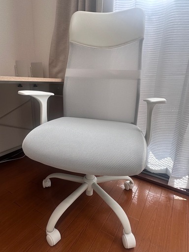 【使用歴1年未満】【机セット】オフィスチェア