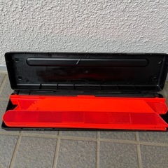 【お取引中】三角停止表示板　折りたたみ式の画像
