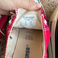 3足セット　コンバーススニーカー　ローファー　の画像