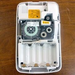 ☆CASIO NAME LAND KL-P50-WE ネームランド ラベルプリンター カシオ 電池別売り ACアダプタ別売り 名前付け 整理収納 札幌市 豊平区 平岸店の画像