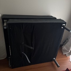 美品　分解可能　シングルベッドセットの画像