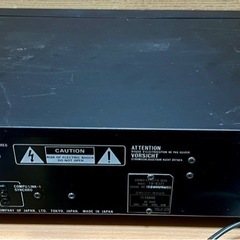 VICTOR TD-R321 カセットデッキ　ジャンクの画像