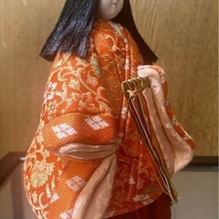 真多呂作 木目込雛人形 ケ ース飾りの画像