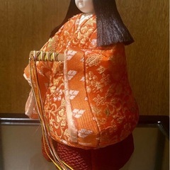 真多呂作 木目込雛人形 ケ ース飾りの画像