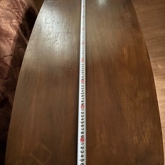 サイドテーブル　ウォールナット　 幅1200×奥行500×高さ400mm  の画像