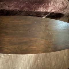 サイドテーブル　ウォールナット　 幅1200×奥行500×高さ400mm  の画像