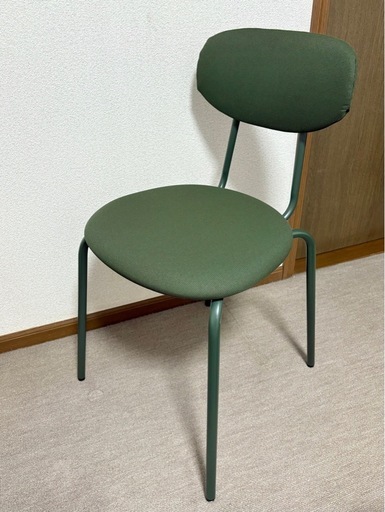 椅子*モスグリーン】美品*使用期間半年未満 (ちぃ【プロフ必読