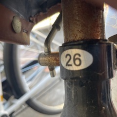 26in ジャンク　自転車の画像