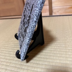 相田みつをの言葉が刻まれた大島石の置物の画像