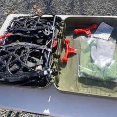 引き取り限定　スノーチェーン　サイルチェーン　スタッドレスの画像