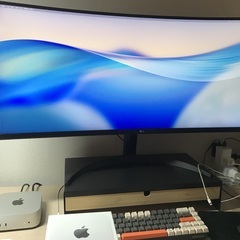 コンピューター画面 LG 曲面スクリーン 34WP60C-Bの画像