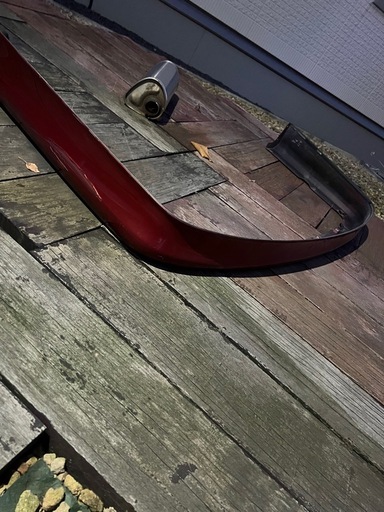 クラウンエステート リア純正エアロ