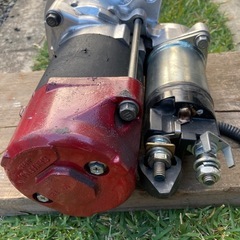 美品 SAWAFUJI 24V セルモーター 10-NS40 バス トラック 日産 UD 電装品 検索: 日野　三菱　いすゞ ヒュンダイ 船舶 農機具 クボタ イセキの画像