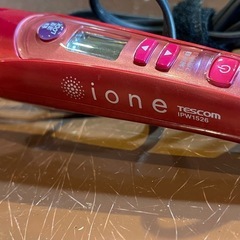 テスコム(TESCOM) ione マイナスイオン2WAYスチームヘアーアイロンの画像