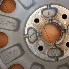 【美品】スペーシアベース純正アルミホイール・タイヤ4本セットの画像